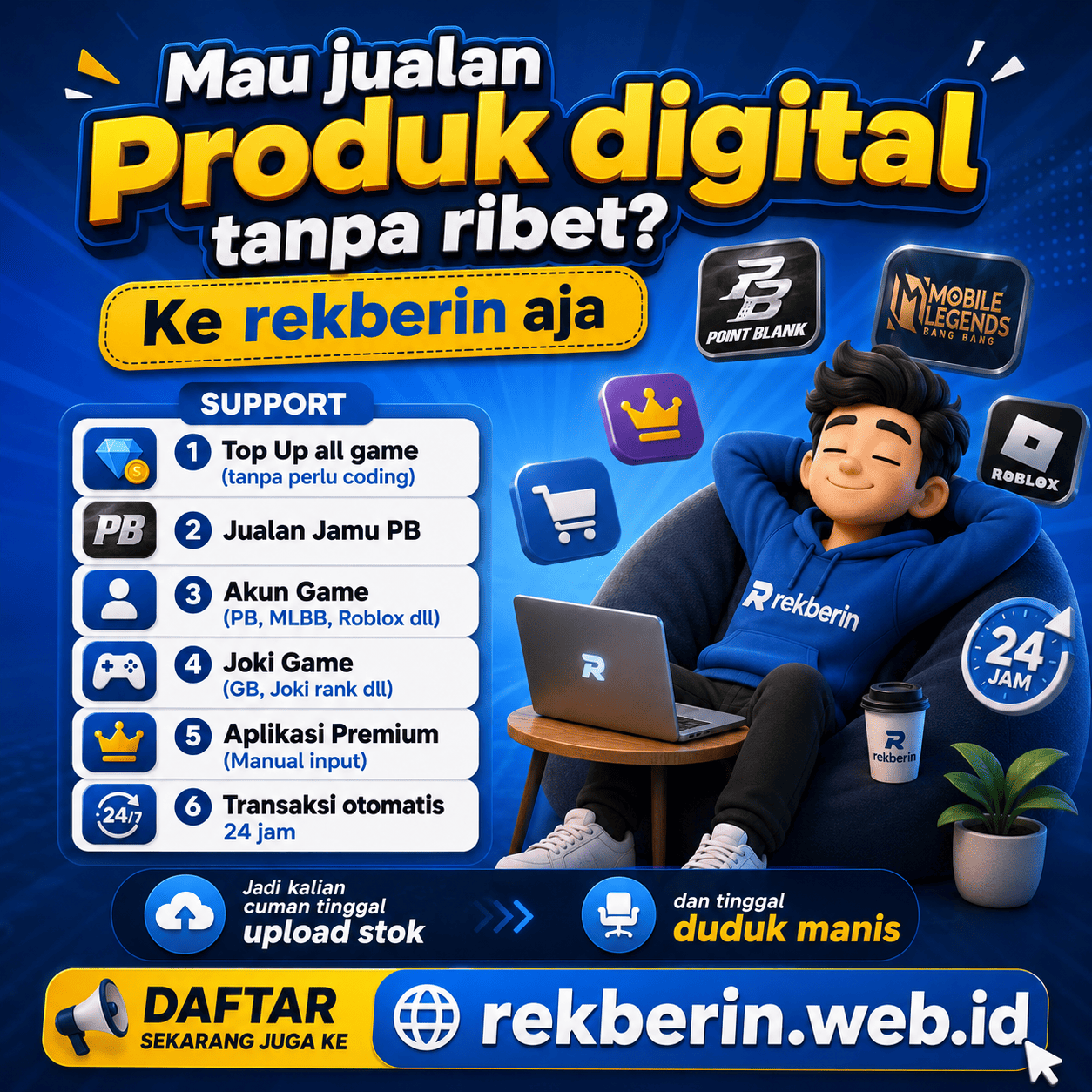 Produk digital rekberin